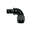90° -8AN PUSH LOCK HOSE END