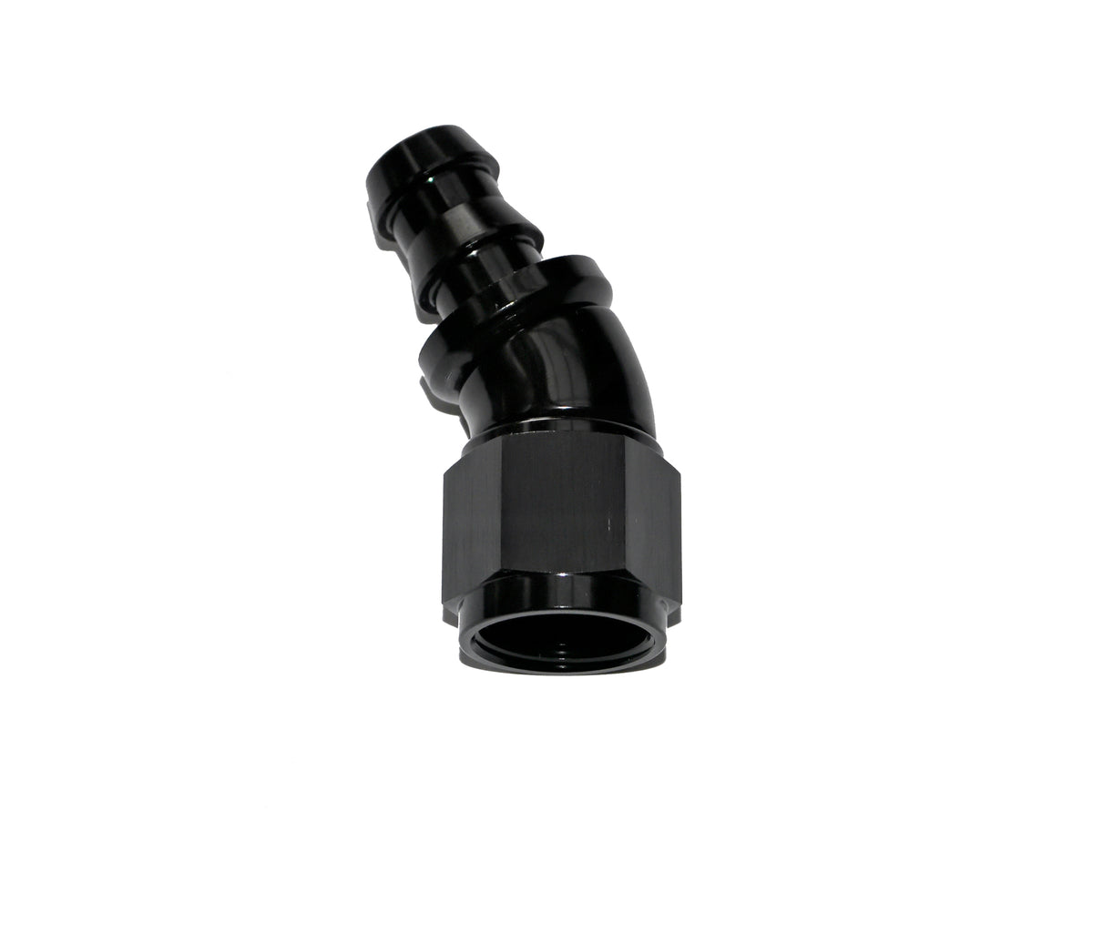 30° -6AN PUSH LOCK HOSE END